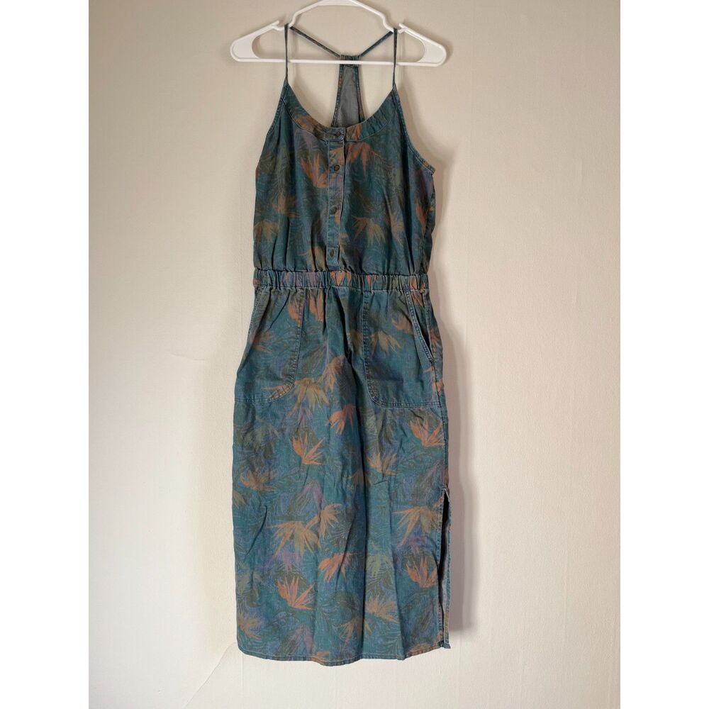 prAna tank floral dress, Size Medium